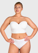 Bramela Longline Strapless Underwire Full Coverage Corset Bra-10