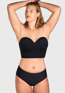 Bramela Longline Strapless Underwire Full Coverage Corset Bra-16