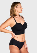 Bramela Longline Strapless Underwire Full Coverage Corset Bra-17