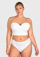 Bramela Longline Strapless Underwire Full Coverage Corset Bra-8