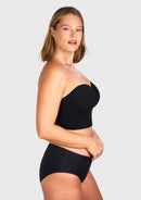 Bramela Longline Strapless Underwire Full Coverage Corset Bra-18