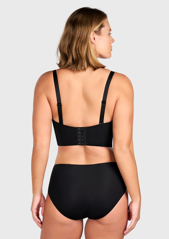 Bramela Longline Strapless Underwire Full Coverage Corset Bra