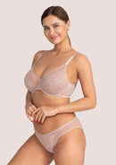 Bramela Enchante Pink Lace Underwire Bra-11
