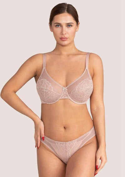 Bramela Enchante Pink Lace Underwire Bra