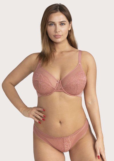 Bramela Enchante Pink Lace Underwire Bra