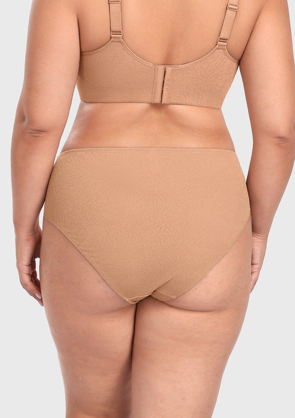 Bramela Joan Comfortzone Full Coverage High-Rise Bikini Underwear Soft Stretch Panties Lingerie