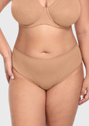 Bramela Joan Comfortzone Full Coverage High-Rise Bikini Underwear Soft Stretch Panties Lingerie-1