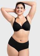 Bramela Miya SoftSense Comfort Lightly Lined T-shirt Back Smoothing Underwire Plus Size Bra Everyday Bra-7