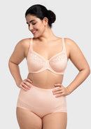 Supportive Seamless Underwire Full Cup Bra-16