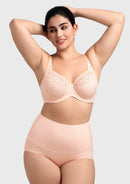 Supportive Seamless Underwire Full Cup Bra-17