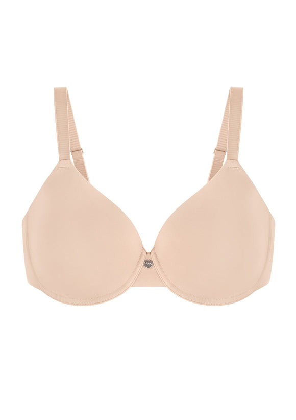 Bramela Miya SoftSense Comfort Lightly Lined T-shirt Back Smoothing Underwire Plus Size Bra Everyday Bra