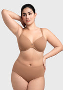 Bramela Miya SoftSense Comfort Lightly Lined T-shirt Back Smoothing Underwire Plus Size Bra Everyday Bra-12
