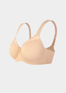 Bramela Alina Full Coverage Underwire Bra Plus Size Supportive Unlined Adjustable Strap Comfort Fit T-Shirt Style-12