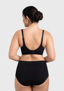 Bramela Alina Full Coverage Underwire Bra Plus Size Supportive Unlined Adjustable Strap Comfort Fit T-Shirt Style-17