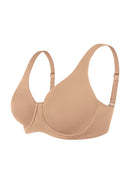Bramela Esme Minimizer Bras for Women Plus Size Full Coverage No Padding Unlined T Shirt Bra Seamless Underwire Cool Comfort Daily Bras-5